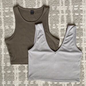 •SHEIN• NWOT Crop Tank Tops